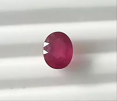 Red round and oval Ruby  2carats