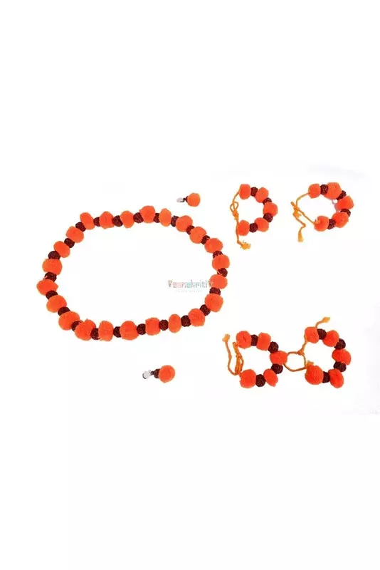 Artificial Rudraksha Ram Mala Fancy Dress Accessory