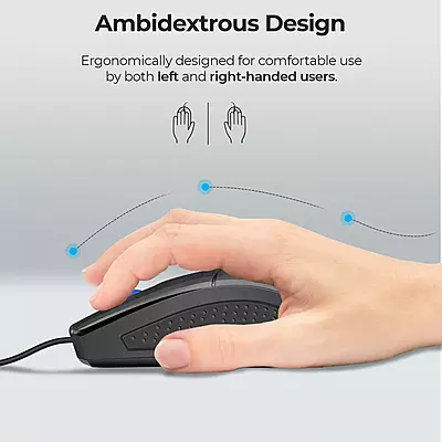 MOUSE WIRED FOXIN GRIP