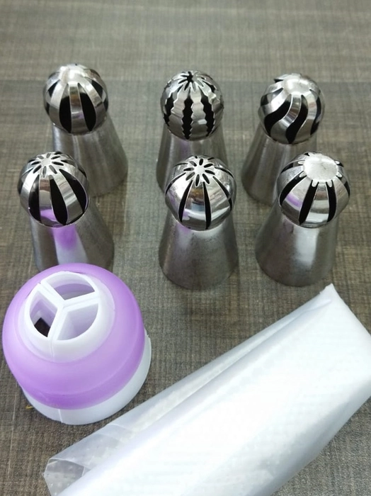 Russian balloon nozzle 6pc set
