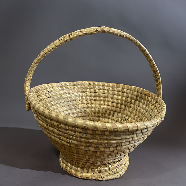 Moonj Grass Flower Basket
