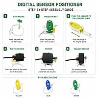 RVG Sensor Positioner – Adjustable Dental X-Ray Sensor Holder
