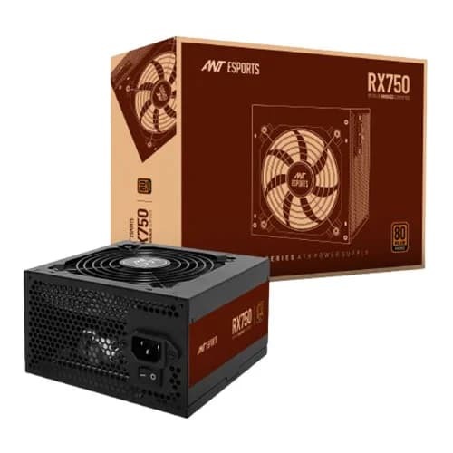 ANT Esports RX750 750W SMPS – 80 Plus Bronze  Non-Modular  3 Years Warranty