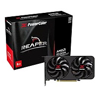 PowerColor Reaper RX 9060 XT 8GB GDDR6 Graphics Card – PCIe 5.0 Gaming GPU