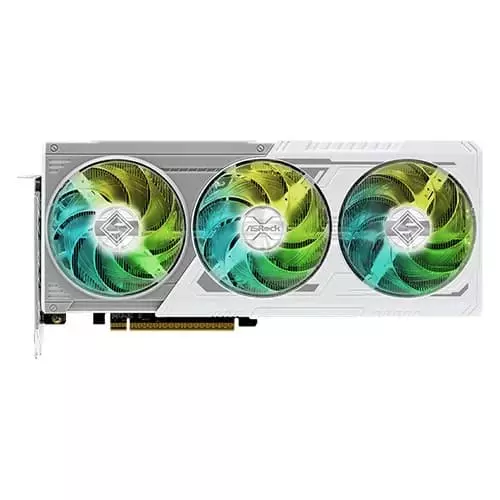 ASRock RX 9060 XT Steel Legend OC 8GB GDDR6 Graphics Card – Triple Fan Cooling | 4K Support