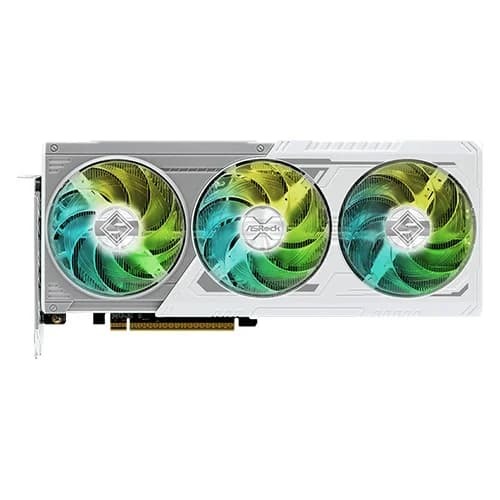 ASRock RX 9060 XT Steel Legend OC 8GB GDDR6 Graphics Card – Triple Fan Cooling | 4K Support