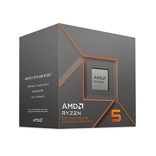 AMD Ryzen 5 8500G Processor – 6 Core | Radeon Graphics | AM5 | Up to 5.0GHz