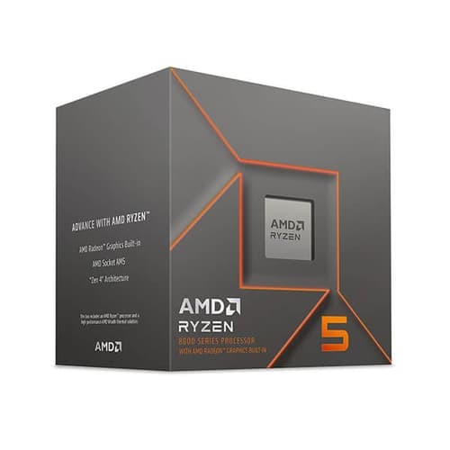 AMD Ryzen 5 8500G Processor – 6 Core | Radeon Graphics | AM5 | Up to 5.0GHz