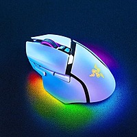 Razer Basilisk V3 Pro 35K Wireless Gaming Mouse – White | 8000Hz | RGB