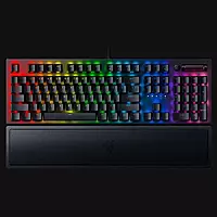 Razer BlackWidow V3 Mechanical Gaming Keyboard – Green Switches | RGB | Wrist Rest