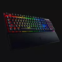 Razer BlackWidow V3 Mechanical Gaming Keyboard – Green Switches | RGB | Wrist Rest
