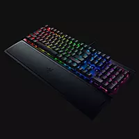 Razer BlackWidow V3 Mechanical Gaming Keyboard – Green Switches | RGB | Wrist Rest