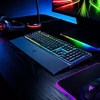 Razer Ornata V3 Gaming Keyboard – Mecha-Membrane Switches | RGB | Wrist Rest