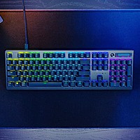 Razer DeathStalker V2 Gaming Keyboard – Clicky Optical Purple Switches | RGB