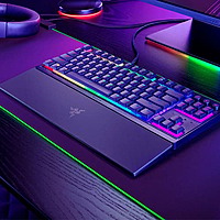 Razer Ornata V3 Tenkeyless Gaming Keyboard – Mecha-Membrane | RGB | Wrist Rest
