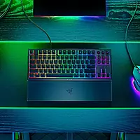 Razer Ornata V3 Tenkeyless Gaming Keyboard – Mecha-Membrane | RGB | Wrist Rest