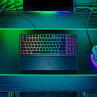 Razer Ornata V3 Tenkeyless Gaming Keyboard – Mecha-Membrane | RGB | Wrist Rest