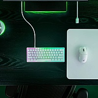 Razer Huntsman V3 Pro Mini Analog Optical Gaming Keyboard – 60%  RGB  White