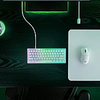 Razer Huntsman V3 Pro Mini Analog Optical Gaming Keyboard – 60% RGB White