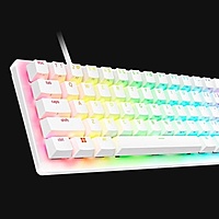 Razer Huntsman V3 Pro Mini Analog Optical Gaming Keyboard – 60%  RGB  White