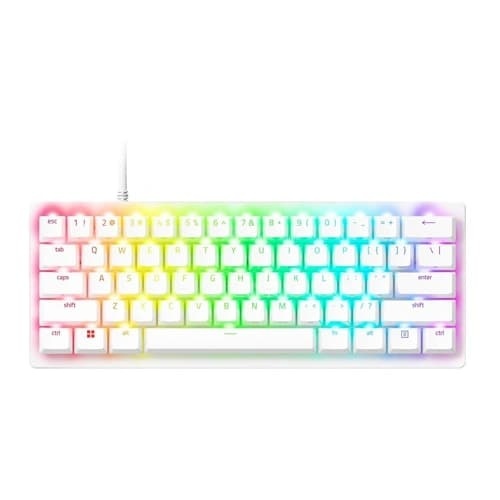 Razer Huntsman V3 Pro Mini Analog Optical Gaming Keyboard – 60%  RGB  White