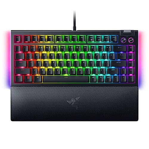 Razer BlackWidow V4 75% Mechanical Gaming Keyboard – Tactile Switch | RGB | USB