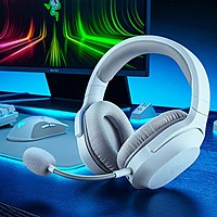 Razer Barracuda X (2022) Wireless Gaming Headset (Mercury) – 7.1 Surround Sound | 40mm Drivers