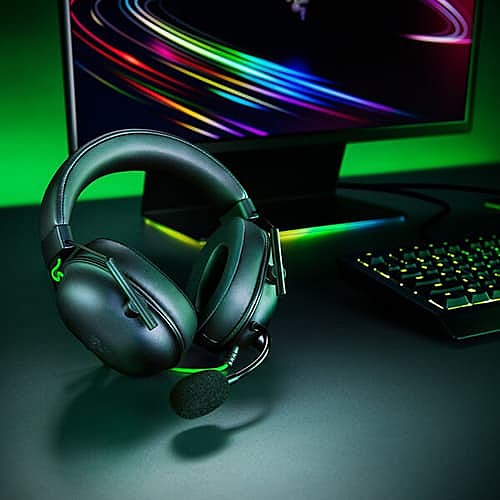 Razer BlackShark V2 X USB Gaming Headset – 50mm Drivers | Fixed Mic | Black
