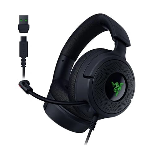 Razer Kraken V4 X RGB Gaming Headset – 40mm Drivers | 7.1 Surround Sound | USB | 2 Year Warranty