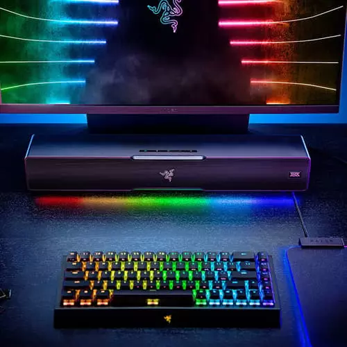 Razer Leviathan V2 PC Gaming Soundbar with Subwoofer – THX Spatial Audio | RGB