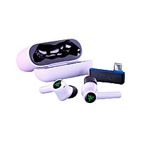 Razer Hammerhead HyperSpeed PlayStation Wireless Gaming Earbuds – Low Latency | 10mm Drivers