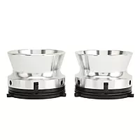 Aluminium NAB Hub Adaptor - 1 Pair - Silver - ALU-NAB-S
