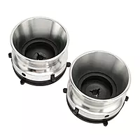 Aluminium NAB Hub Adaptor - 1 Pair - Silver - ALU-NAB-S