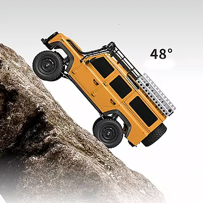 MN111 1:18 Scale 4WD RC Rock Crawler – Land Rover Defender D110 Alloy Edition| 2.4GHz RTR Off-Road Remote Control Car
