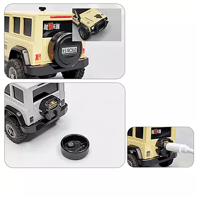 LDARC X43 1:43 Scale Mini RC Drift Car RTR | High-Speed Remote Control Car