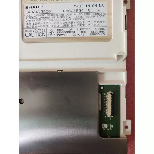 Lq084v3Dg01
Sharp LCD Panel