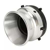Aluminium NAB Hub Adaptor - 1 Pair - Silver - ALU-NAB-S