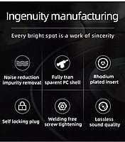 Banana Plug Y-Shaped Adapter Rhodium Plated - Black - BP-YRPB