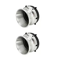 Aluminium NAB Hub Adaptor - 1 Pair - Silver - ALU-NAB-S