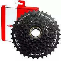 SUNRACE MFM300 FREEWHEEL SPROCKET 13-34 7 SPEED BLACK