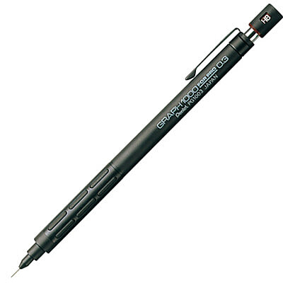 PENTEL PG1003 BK PENCIL - 0.3MM