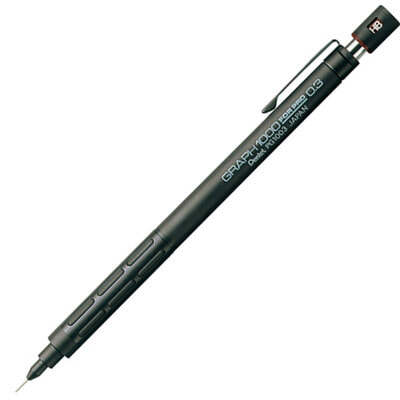 PENTEL PG1003 BK PENCIL - 0.3MM