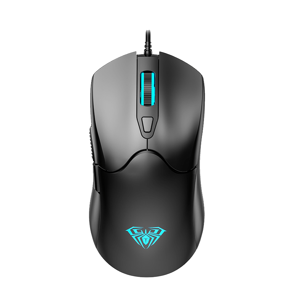 OpenBox Aula S13 / Viper Design, Lightweight (110 gm),6 buttons,upto 3600 DPI,Rainbow Backlit Wired Optical Gaming Mouse