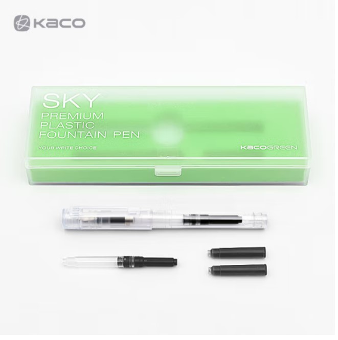 Kaco Sky Fountain Pen Transparent