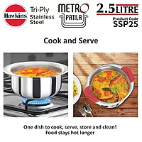 HAWKINS TRI PLY SS METRO 2.5L SSP25