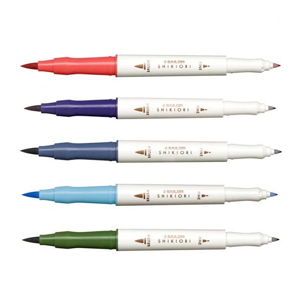 Sailor Shikiori Twin Brush Pens Winter
