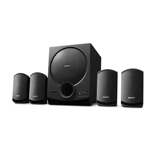 Sony SA-D40M2 4.1 Channel Bluetooth Speaker System – Deep Bass | Home Audio