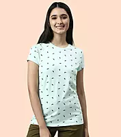 Enamor Short Sleeve Crew Neck Regular Length Pull On Basic Crew T-Shirt For Women - Slim Fit, Soft and Breathable Stretch Cotton - E247