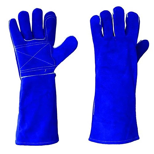SAF-039 Welder Gloves DP Blue