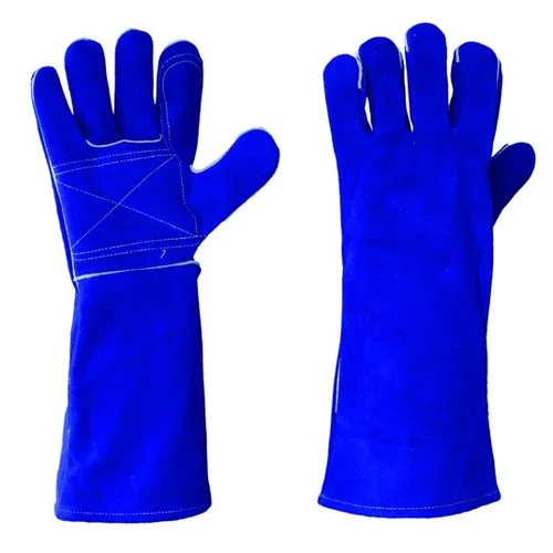 SAF-039 Welder Gloves DP Blue